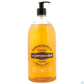 Lcb savon liquide vanille miel s/palme fl 1l