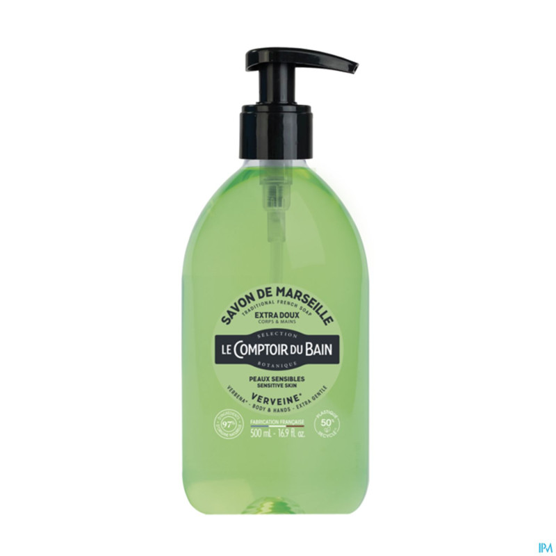Lcb savon liquide verveine s/palme fl 500ml