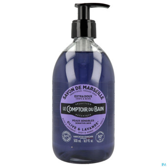 Lcb savon liquide mars.olive lav. s/palme fl 500ml