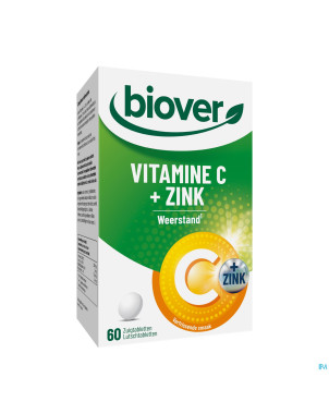 Biover vitamine c + zink    comp 60