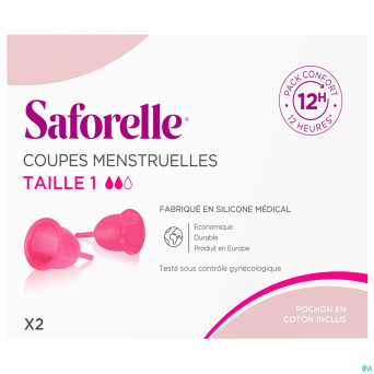 Saforelle cup protect coupe menstruelle t1 nouveau