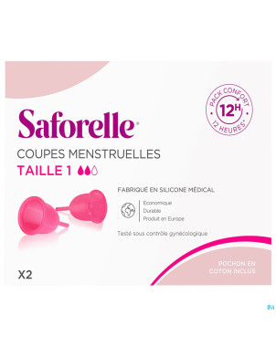 Saforelle cup protect coupe menstruelle t1 nouveau