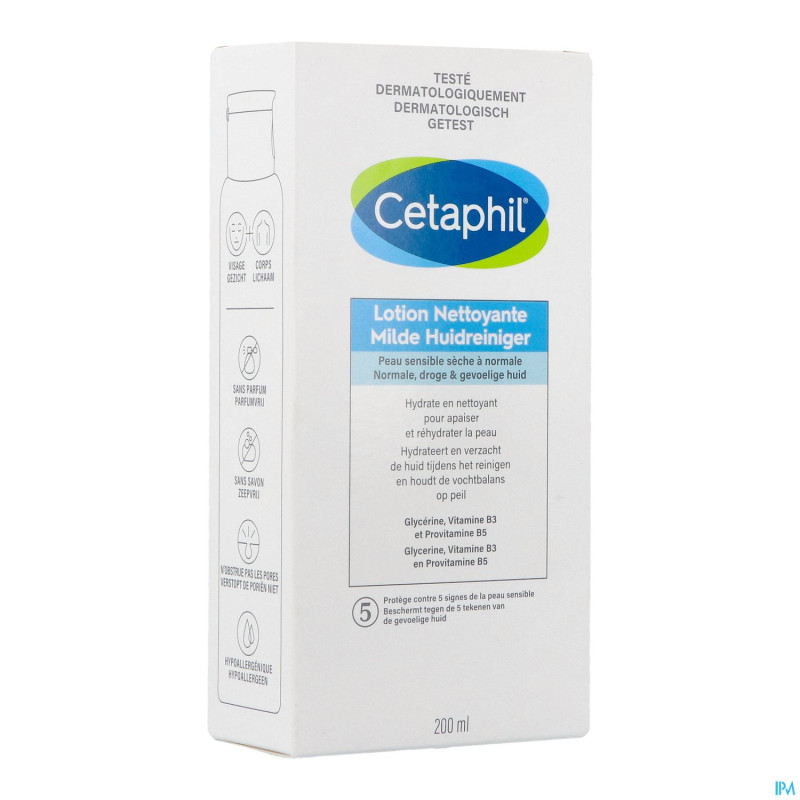 Cetaphil lotion nettoyante    200ml