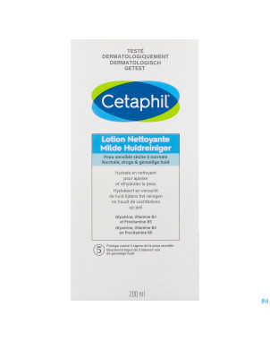 Cetaphil lotion nettoyante    200ml