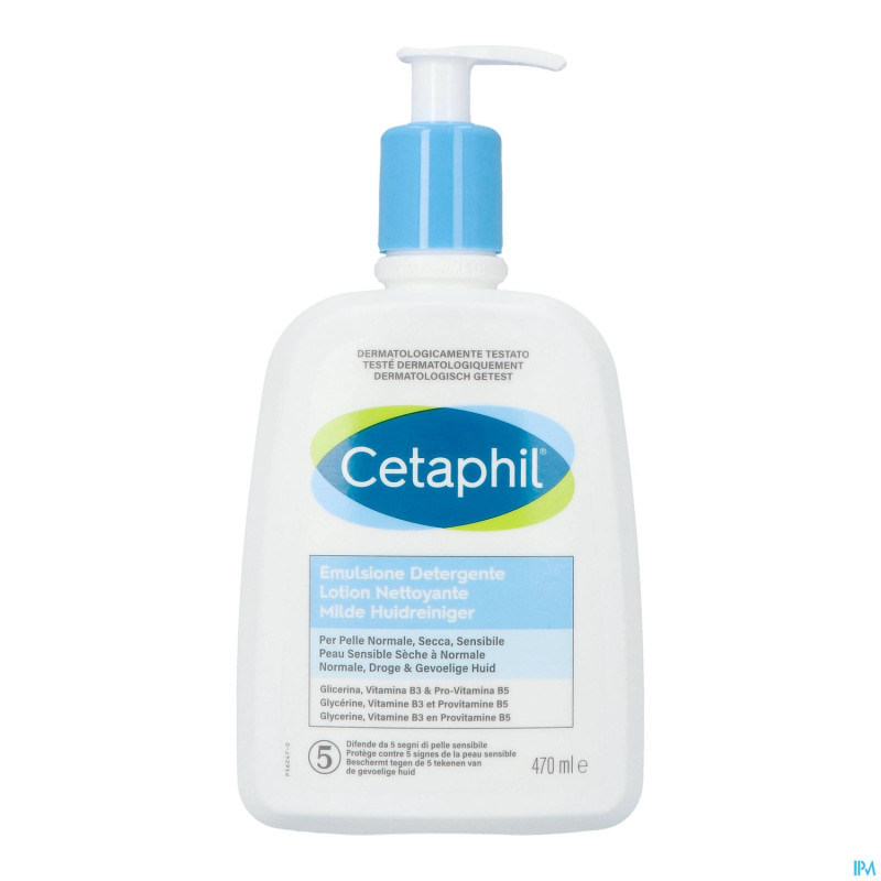 Cetaphil lotion nettoyante    470ml