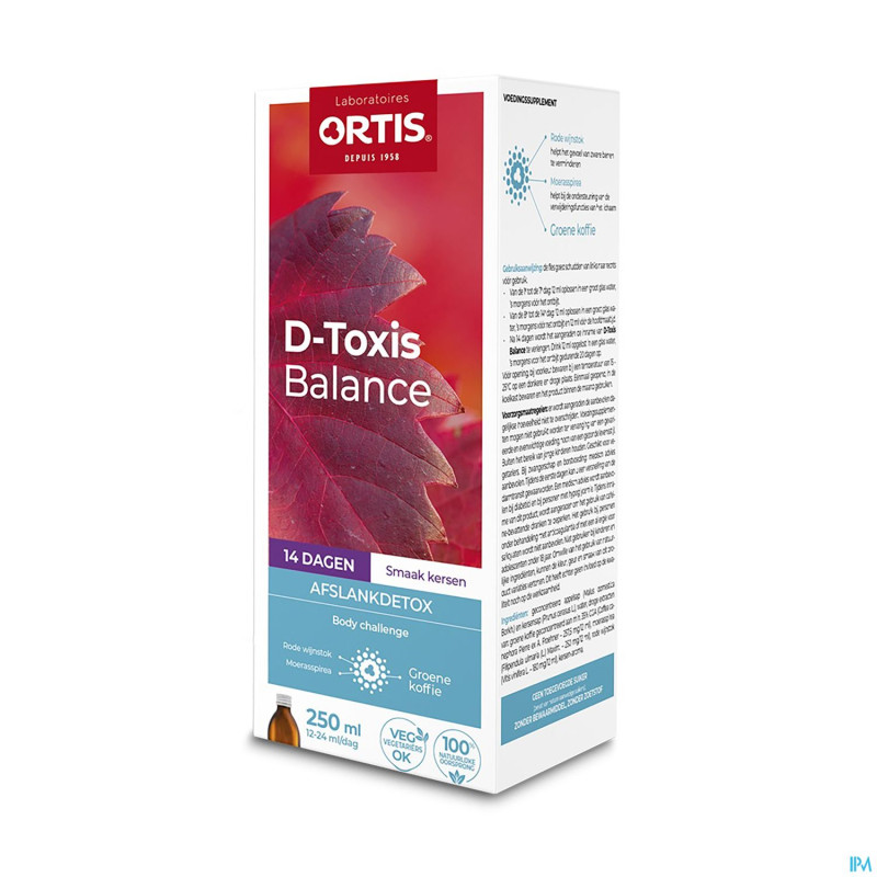 D toxis balance cerise    fl 250ml