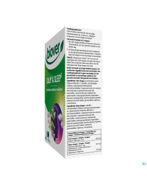 Biover calm & sleep    comp 2x15