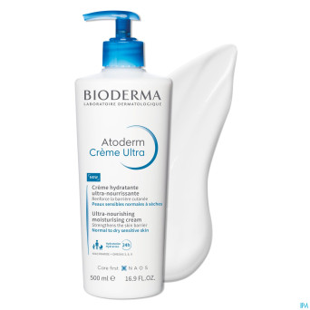 Bioderma atoderm creme ultra    fl 500ml