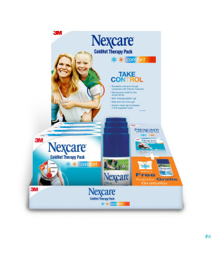 Nexcare 3m coldhot comf.+spray multiling.12+12 set