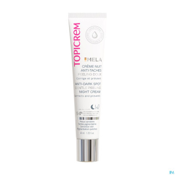 Topicrem mela cr nuit peel doux    40ml