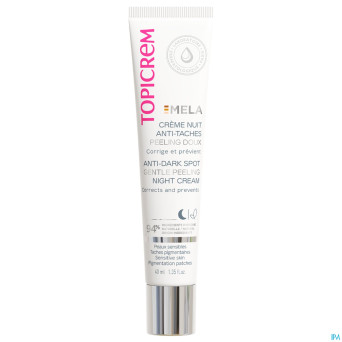 Topicrem mela cr nuit peel doux    40ml