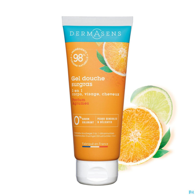 Marque v dermasens gel dch surgr.3en1 agrumes200ml