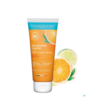 Marque v dermasens gel dch surgr.3en1 agrumes200ml