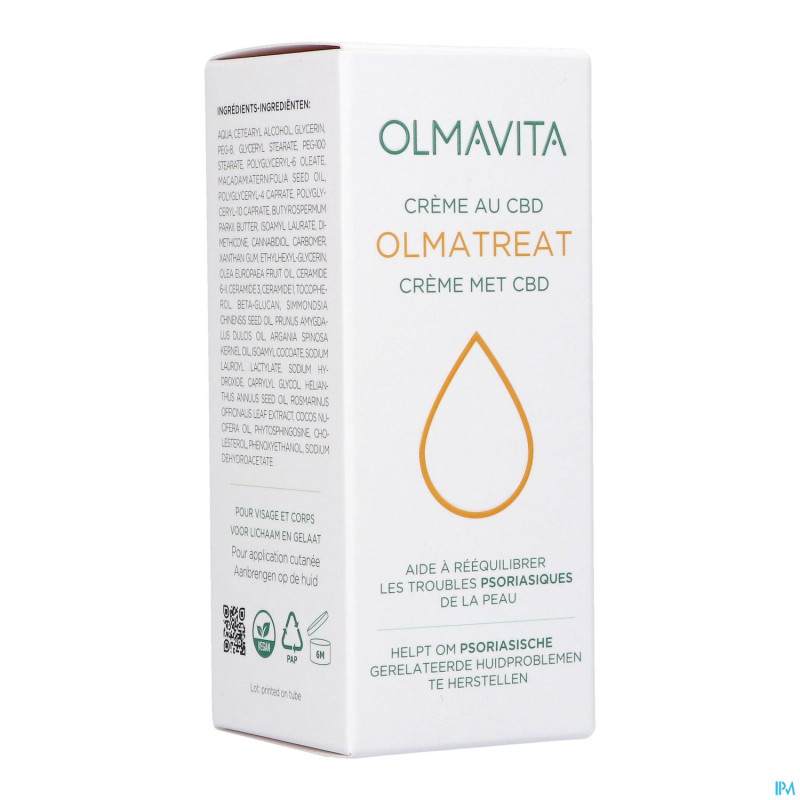 Olmatreat creme cbd psoriasis    50ml
