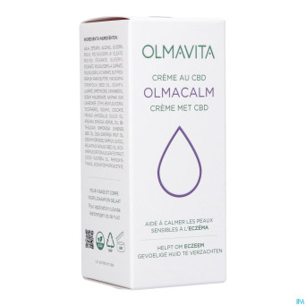 Olmacalm creme cbd eczema    50ml