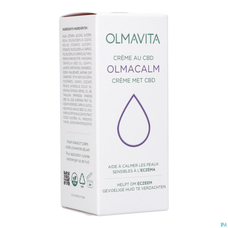 Olmacalm creme cbd eczema    50ml