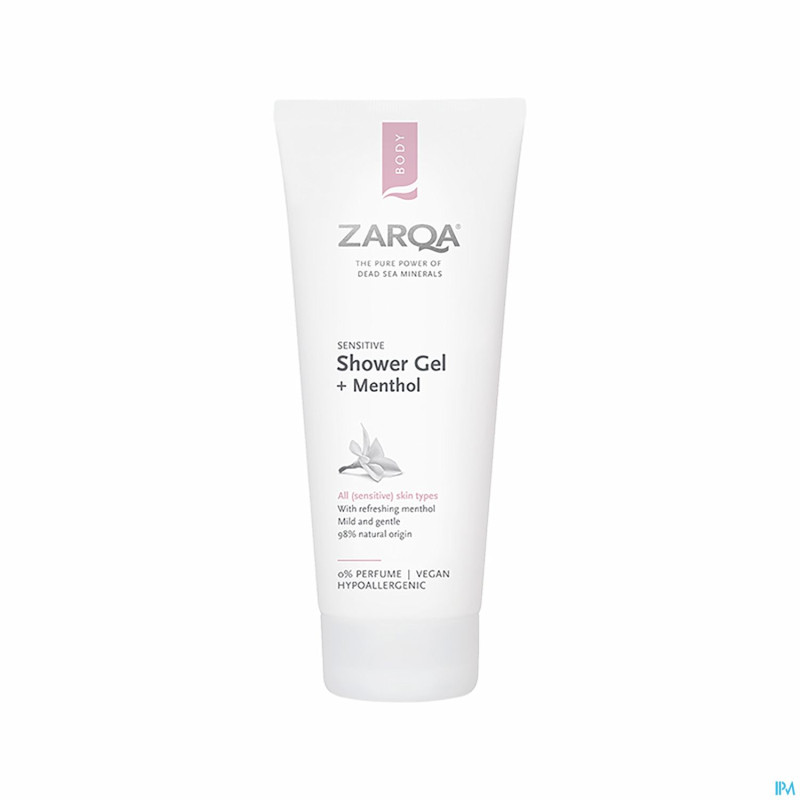 Zarqa sensitive shower gel menthol    200ml