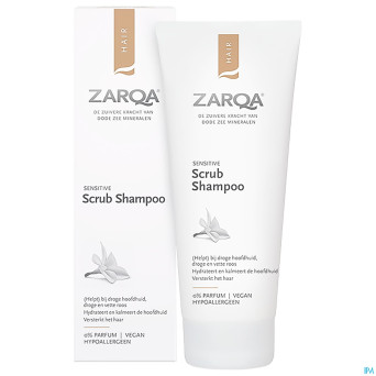 Zarqa sensitive scrub shampoo 200ml