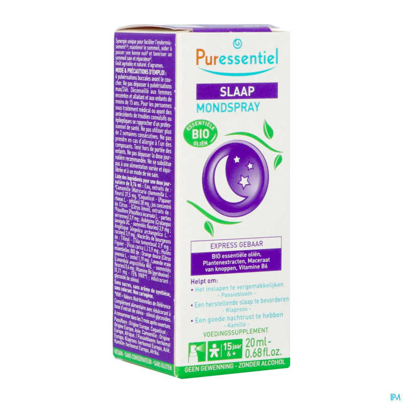 Puressentiel sommeil spray buccal    20ml