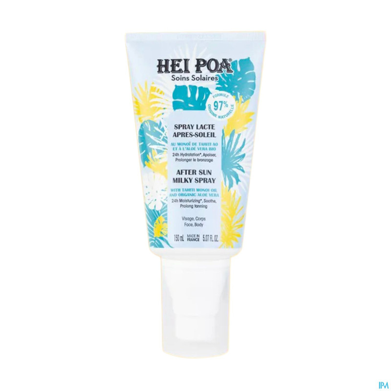Hei poa spray lacte apres soleil    tube 150ml