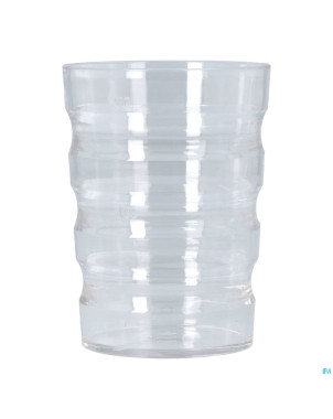 Gobelet rainures cristal clair    200ml