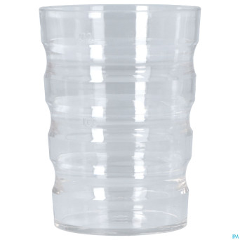 Gobelet rainures cristal clair    200ml