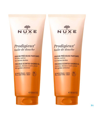 Nuxe prod duo huile douche 2x200ml
