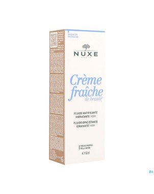 Nuxe cr fraiche fluide matifiant pnm 50ml