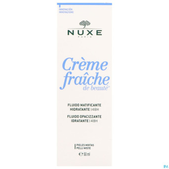 Nuxe cr fraiche fluide matifiant pnm 50ml