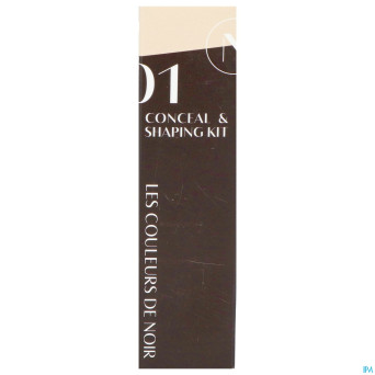 Couleurs de noir conceal shaping kit 01