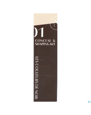 Couleurs de noir conceal shaping kit 01