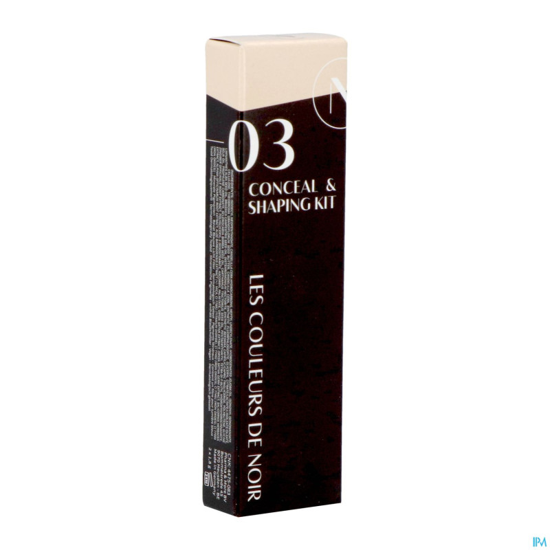 Couleurs de noir conceal shaping kit 03