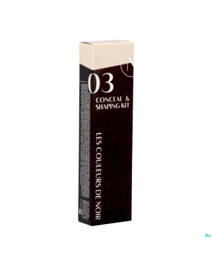 Couleurs de noir conceal shaping kit 03