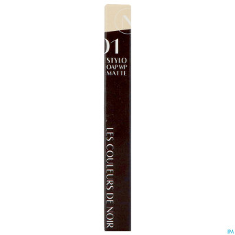 Couleurs de noir stylo oap wtp matte 01