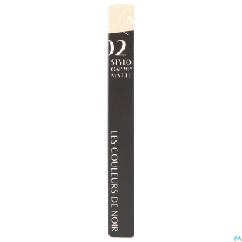 Couleurs de noir stylo oap wtp matte 02