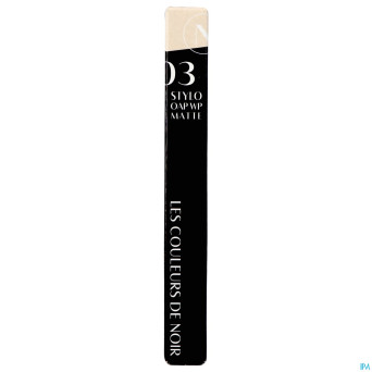 Couleurs de noir stylo oap wtp matte 03
