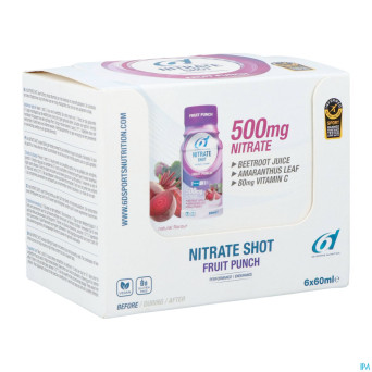 6d nitrate shot fruit punch  6x60ml
