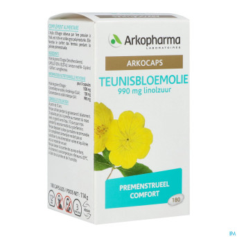 Arkogelules huile onagre    comp 180