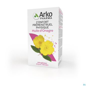 Arkogelules huile onagre    comp 180
