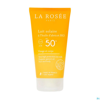 La rosee lait solaire huile abricot ip50    150ml