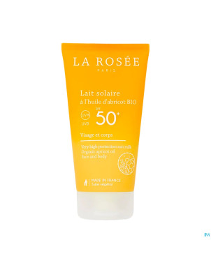 La rosee lait solaire huile abricot ip50    150ml