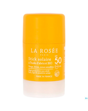 La rosee stick solaire huile abricot bio ip50 15ml