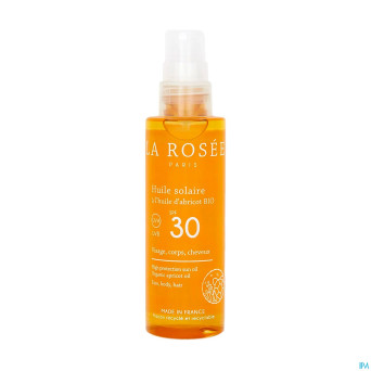 La rosee huile solaire abricot ip30    fl 150ml