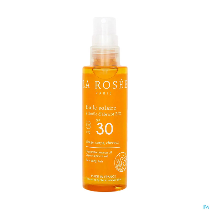 La rosee huile solaire abricot ip30    fl 150ml