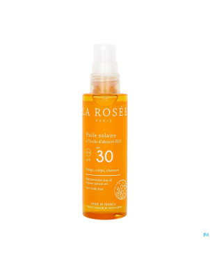 La rosee huile solaire abricot ip30    fl 150ml