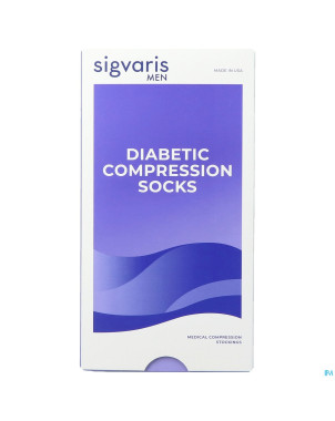 Sigvaris diabetic homme chauss. xl long blanc