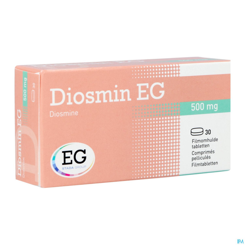 Diosmin eg 500mg comp pell  30