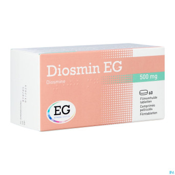 Diosmin eg 500mg comp pell  60