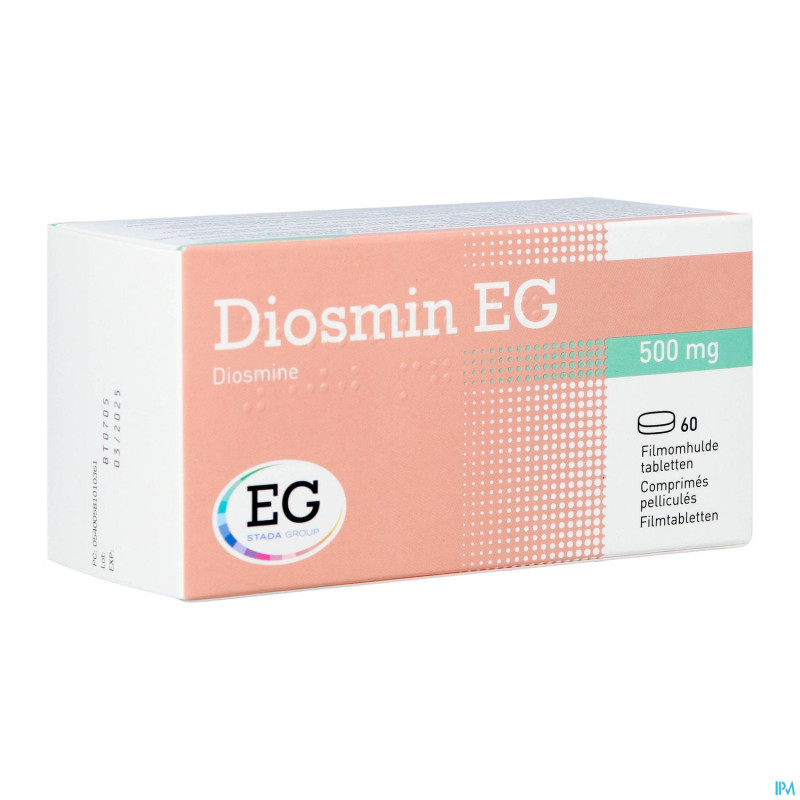 Diosmin eg 500mg comp pell  60