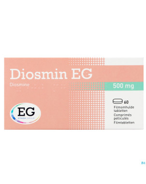 Diosmin eg 500mg comp pell  60